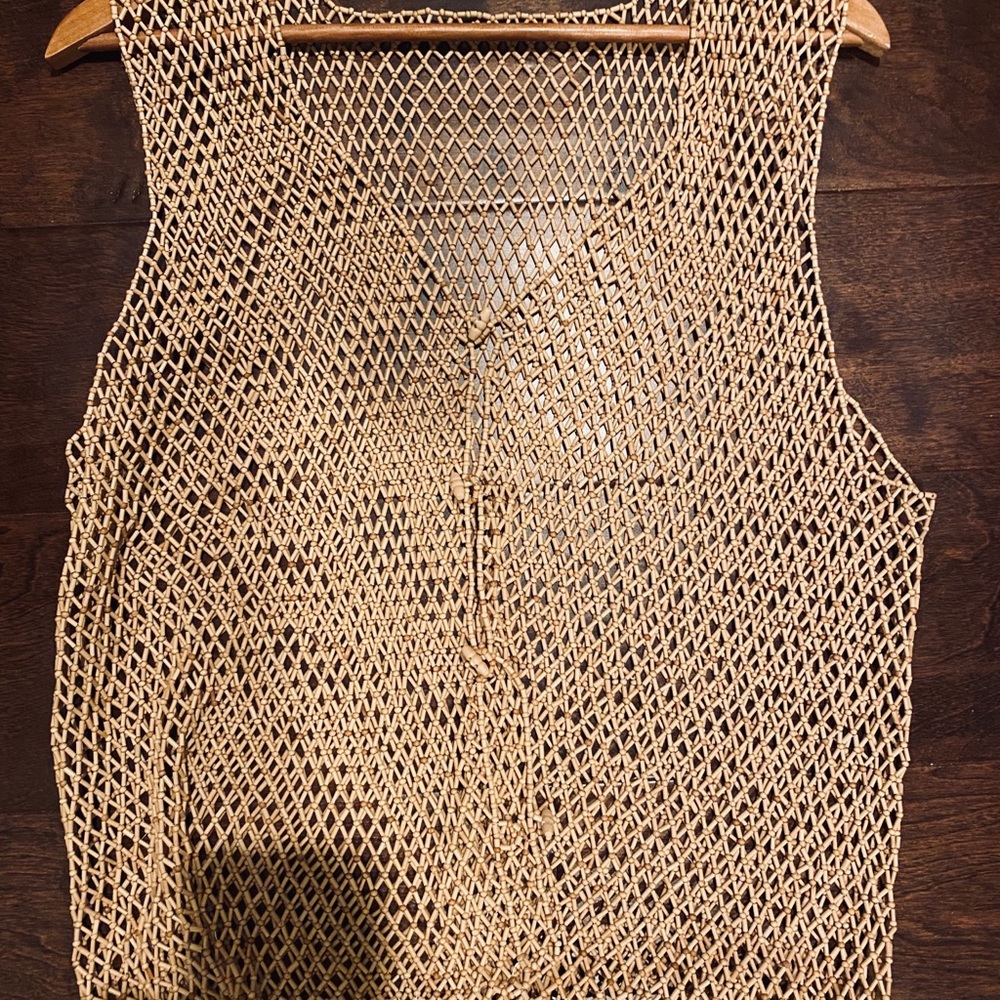 Beaded vest